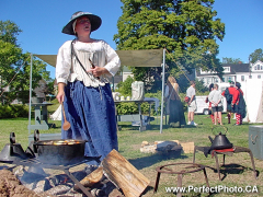 Regiment battle re-enactment, Pictou, Nova Scotia