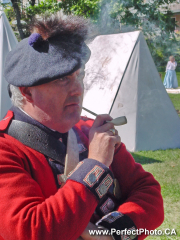 Regiment battle re-enactment, Pictou, Nova Scotia