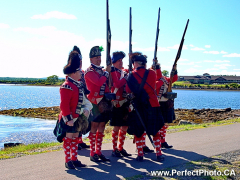 Regiment battle re-enactment, Pictou, Nova Scotia