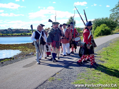 Regiment battle re-enactment, Pictou, Nova Scotia