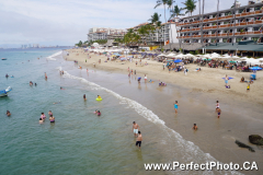 Los Muertos Beach, Puerto Vallarta, Jalisco, Mexico, spring 2020
