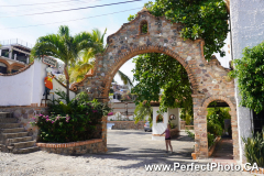 streetwalk, back streets, Puerto Vallarta, Jalisco, Mexico, spring 2020