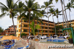 Beach front pool, Las Palmas, Hotel zone, Puerto Vallarta, Jalisco, Mexico
