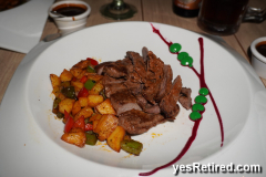 flavorful skirt beef, Laylas Restaurant, fine dining, Puerto Vallarta, Jalisco, Mexico