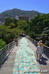 Bridge over cuale river, Gringo Gulch, Puerto Vallarta, Jalisco, Mexico