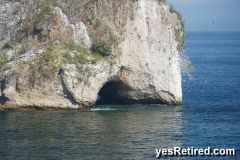 Mirador los arcos de mismaloya, Rural jungle, Puerto Vallarta, Jalisco, Mexico; Rock Islands
