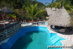 Restaurant "Capomo Paradise", Rural jungle, Puerto Vallarta, Jalisco, Mexico