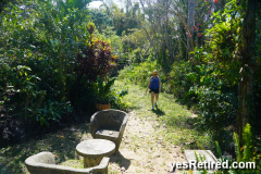 garden walk, irrigation, Vallarta Botanical Gardens AC, Rural jungle, Puerto Vallarta, Jalisco, Mexico