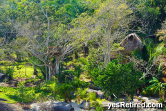 Farm at Waterfall, Restaurante Chicos Paradise, Rural jungle, Puerto Vallarta, Jalisco, Mexico, palapa