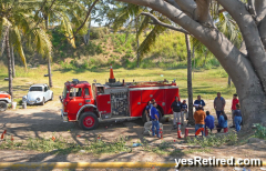Firetruck and Ambulance, Bus ride to Sayulita, Puerto Vallarta, Jalisco, Mexico
