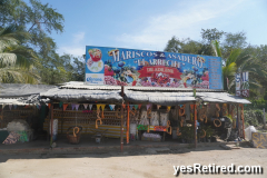 Roadside market, Bus ride to Sayulita, Puerto Vallarta, Jalisco, Mexico