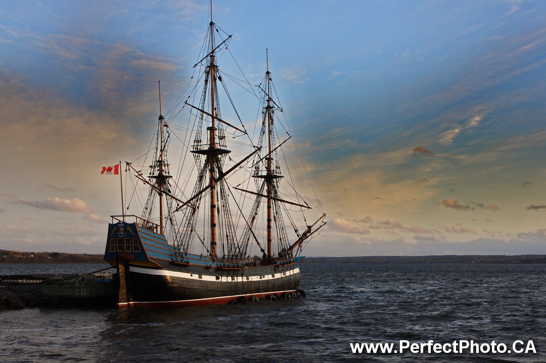 Tall Ship Hector, replica, Pictou, Nova Scotia
