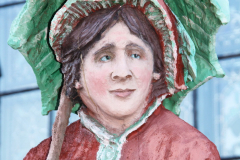 Carved wooden statues, Amherst area, Nova Scotia, Canada, North America