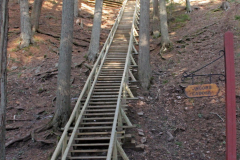 Long stairway, Jacobs Ladder, Victoria Park, Truro, Nova Scotia, Canada, North America