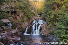Joseph Howe Falls, Victoria Park, Truro, Nova Scotia, Canada, North America, waterfalls, spring