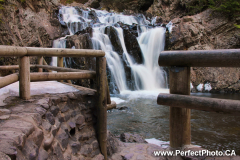 Joseph Howe Falls, Victoria Park, Truro, Nova Scotia, Canada, North America, waterfalls, spring