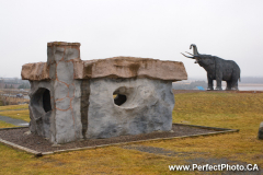 Mastodon, mastadon,Prehistoric era, Mastodon Ridge, Stewiacke, Nova Scotia, Canada, North America, cave man house,home, flintstone, flintstones, history, science, tourism